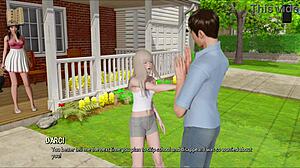 Hey, Ripples 40 got 3D cartoon action with monster cock! 🔥