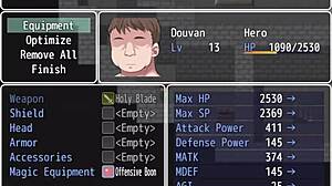 Geezer Hero RPG Gameplay Part 2! Fuck Women And Defeat Demon King With Sword And Spell!