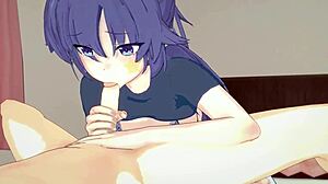 yo, check this blue archive yuuka thicc thigh 3d hentai!