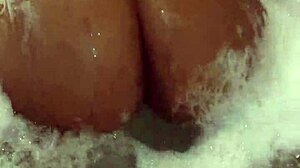 Big ass latina in jacuzzi