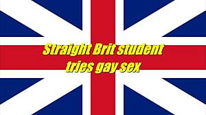 preview straight brit student tries gay sex with me for the first time - brand