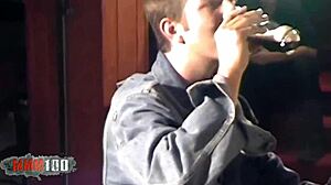 amateur blonde couple in first porn casting with teen friend. nervous but banging hard on set!