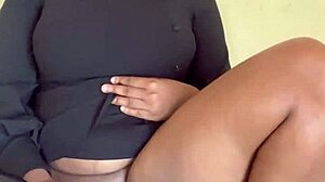 Hot Ebony Solo Turns Me On