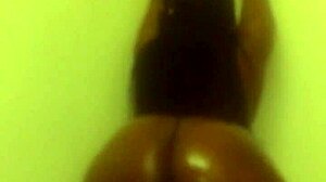 Dayna's Black Ebony Ass Claps With Intense Force And Rhythm.