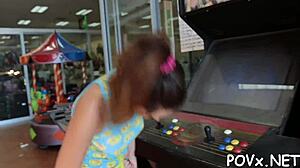 uhh nasty babe like ready to enjoy some rough pov cock sucking and fucking action