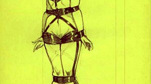 Vintage erotic drawings tell a story
