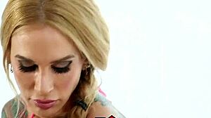 is sarah jessie giving a full body massage that's so hardcore?