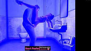 Paying the RENT and UTILITIES in a cartoon