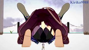 Intense sex with Amber and Fischl