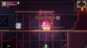 Scarlet Maiden FUTANARI Blowjob in Caves