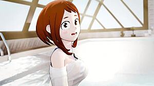 Ochaco Uraraka Recruits Heroes In Gangbang Hentai