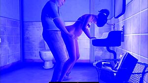 Paying the RENT and UTILITIES in a cartoon