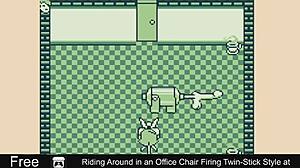 Riding Office Chair In Twin-Stick Game