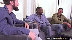 bbc slut katie morgan dives into wild threesome cuckold action