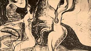 Check out these vintage erotic cartoon drawings