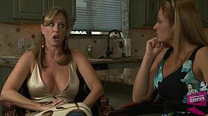 Kinky Brunette MILF Jodi West In Intense Interview