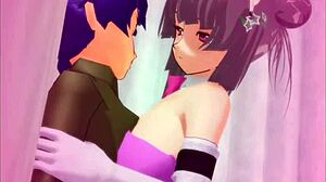 Mysterious Girl B Hero Scenes With Lusy 2