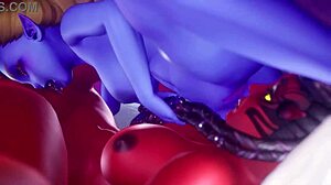 I love playing with big tits and ass in this 3D hentai game.