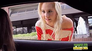 Public Handjobs Blonde Teen Odette Delacroix Delivers Outdoor Facial Cumshot in Park Casting Audition