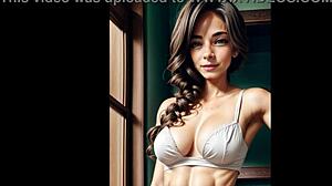 Comic jerk-off challenge contest with Lana Lang