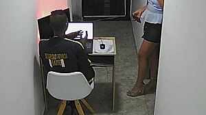 Shy Security Guard Agrees to Film but It Turns Unexpected