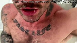 Big amateur gay pornstars get cumshots on face and in mouth