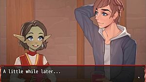 Harem in another world hentai game episode 15: goblin princess first kiss.