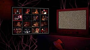 In this hentai game, a cosplay girl with big tits gets fucked by furry monsters in erotic costumes.