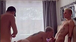 Twinks Fuck Big Dick Stepdad In Intense Asshole Party Session