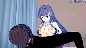 Chiaki Kanda and Kotone Hara have intense sex in hentai