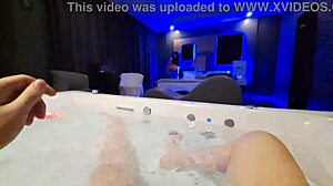 Motel Maid Fucks On The Jacuzzi For 20 Bucks
