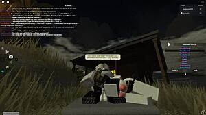 Roblox porn with doggystyle anal and blowjob