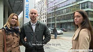 Think you can handle this busty teen and her boyfriend banging in public for cash? Join the fun now!