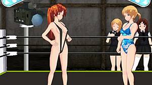 princess sofia battles nina in lesbian catfight