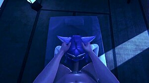 i love this anime cat girl with big tits in hentai