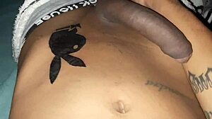 Young Brazilian Teen Shows Off New Playboy Tattoo with Passion