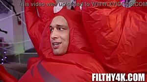 Oh man, I'm like totally shocked by this cosplayin stepmom in unexpected threesome. Johnny Love, Naomi Foxxx, Skyla Sun gettin into hardcore petite milf ass action with blowjob and reality pov!!