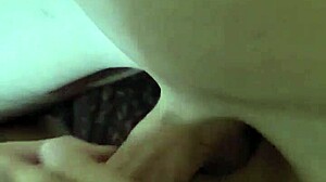 i'm takin good care of rimjob and ball lickin with cumshot on tits... oops, homemade wife suckin