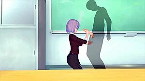 Female Teacher Gains Energy Through 3D Hentai Adventures