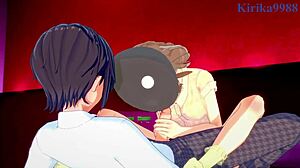 Koume Shirasaka and Hinako Kita Intense Sex in Idolmaster Cinderella Girls Hentai