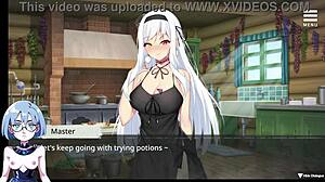 Hey, check out the witch's sexual prison hentai gameplay part 11 with dating and anime
