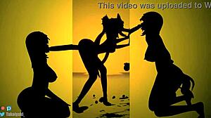 yo, check out callie brooks with that huge phat oily ass getting deepthroat and doggystyle action!