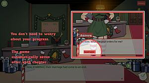 Naughty Elf and Sexy Santa Wife in Claus Secret Surprise Xmas Hentai Game Ep 1