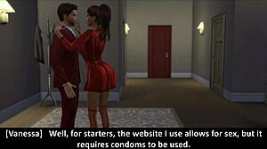 The girl next door chapter 18 vanessa's special guest in sims 4