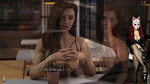 Steps Of Debauchery 50 - Naked Girl In Cafe