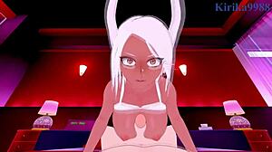 Toru Hagakure And Rumi Usagiyama Mirko Intense Sex - My Hero Academia POV Hentai