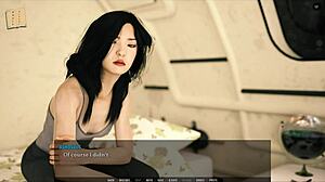 big tits mature spreads in 3d cartoon hentai game, sucking and riding in tales from unending void 151