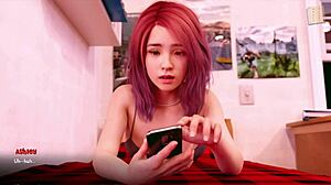 So this A O A Academy game unfolds with wild hentai anime twists in episode 12.