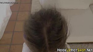 Tinytits Gets Real Date Facial!