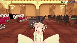 Himiko Toga and Izuku Midoriya in Wild Creampie Hentai Action